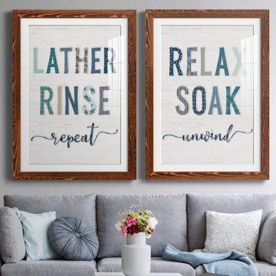 " Lather Rinse Repeat " 2 - Pieces