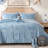 Western Cowgirl Bedding Sets, Blue Microfiber Twin Twin XL Comforter Set