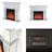 Abaigail 12.5'' W Silver Electric Stove