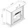 Shyanne 32.09'' W Electric Fireplace
