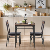 Bourbeau 2 - Person Four Leg Dining Set