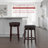 Baylis Swivel Upholstered Stool with Solid Wood Frame-853509555-827600395