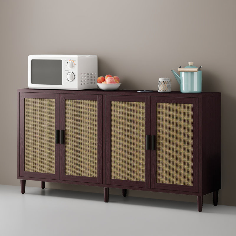 Buffet 70,10 po, Brun + naturel