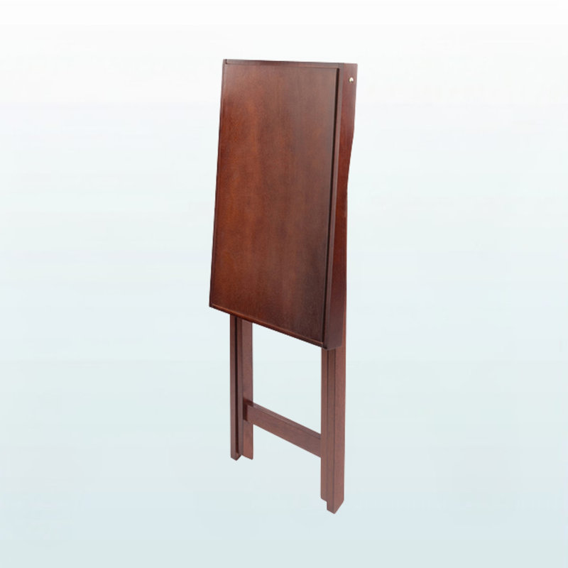 Meuble télé Elliot Butler avec plateau de service au fini noyer, H 27,13 po x L 23,91 po x P 14,37 po