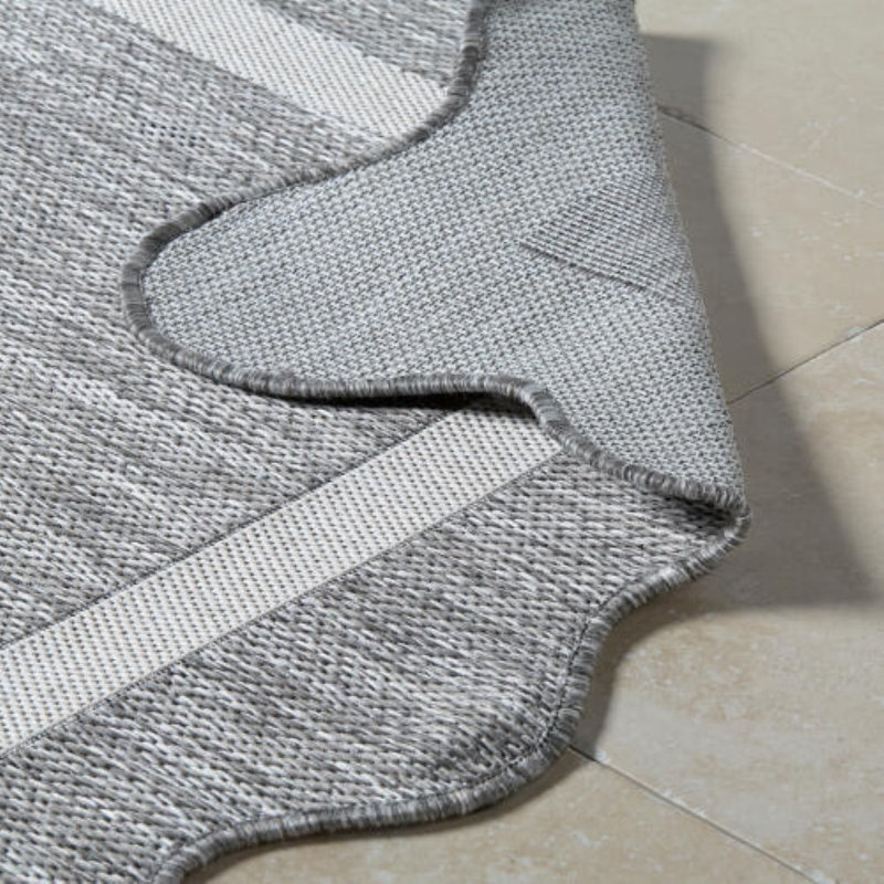 Tapis tissé à la machine Skiles, Rectangle 6 pi 6,7 po x 9 pi 0,3 po