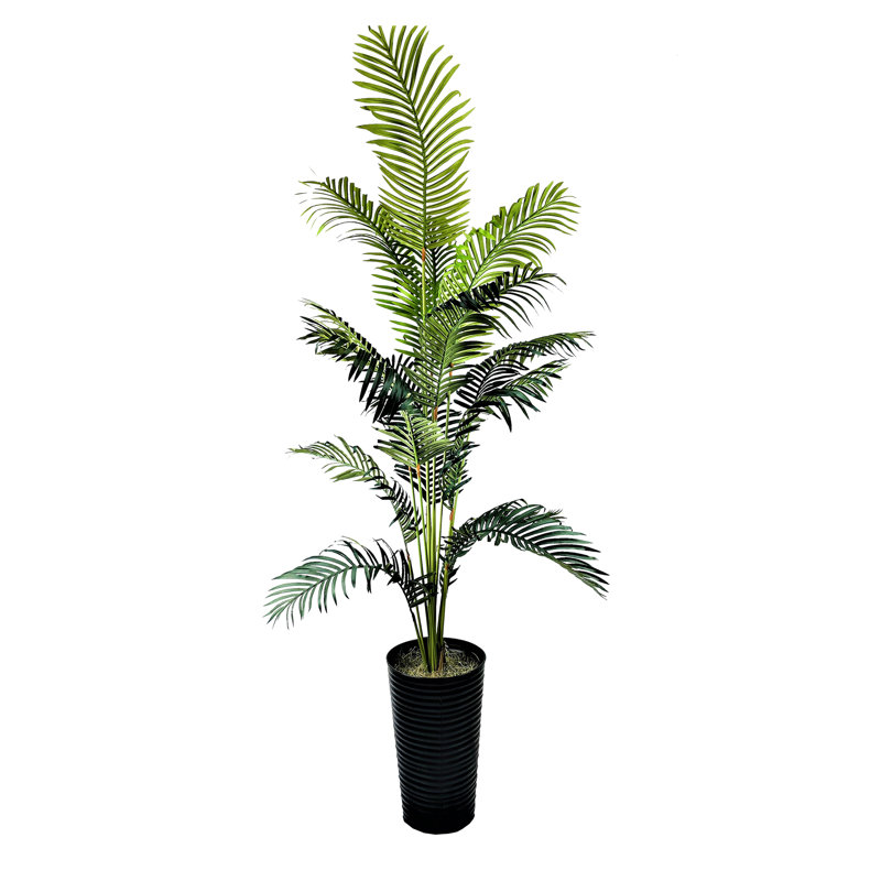 Palmier artificiel 72 po en pot