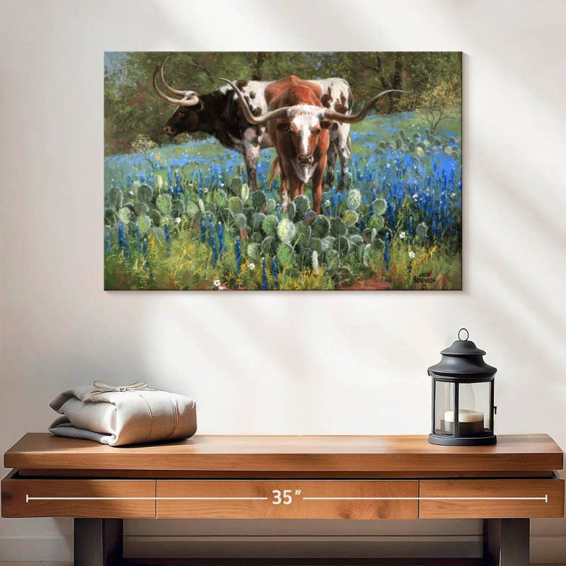 T For Texas, 16" H x 24" W