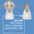 Easton Three-Light Bath Vanity Fixture w/ Clear Seedy Glass Shades