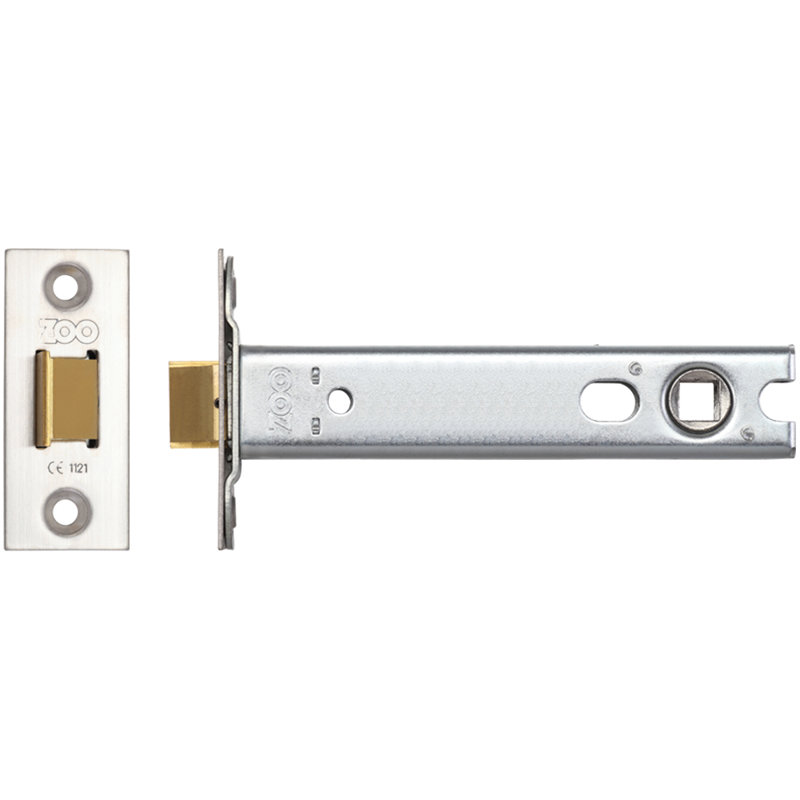 Tubular Architectural Bolt, 6cm H x 2.5cm W x 12.7cm D