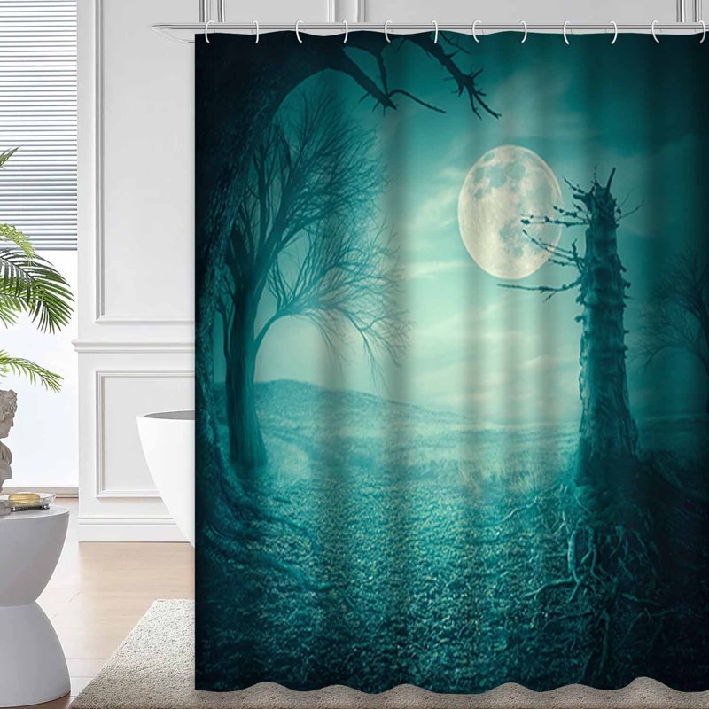 Rideau de douche Mystical Autumn Trees Roots, L 72 po x l 78 po