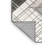 Machine Washable Bemott Sleek & Chic Modern Geometric Shapes Rug in Gray – Gray Binding-1912042707