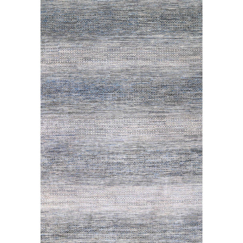 Hand Woven Wool Striped Area Rug