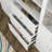 3 Drawer Entryway Storage Cabinet China Cabinet With Glass Doors