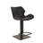 Corrie Swivel Upholstered Adjustable Height Counter Stool with Metal Frame