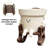 Mini Smiley Face Planter with Drainage Hole: Rocking Chair Design, First Choice for Indoor and Outdoor String of Pearls Planting