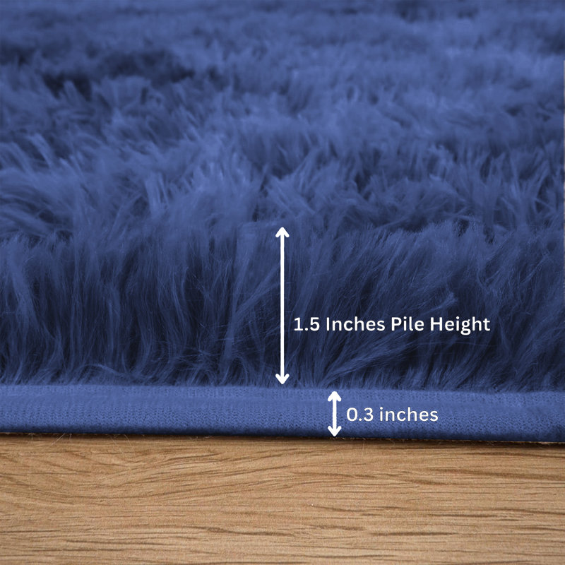Solid Color Living room Large Area Rug, Runner 60 x 220 cm