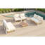Ensemble de canapé modulaire en métal 7 pièces Modern Minimalist-471723618-471723619
