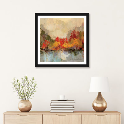 " Fall Riverside II " Oil Painting