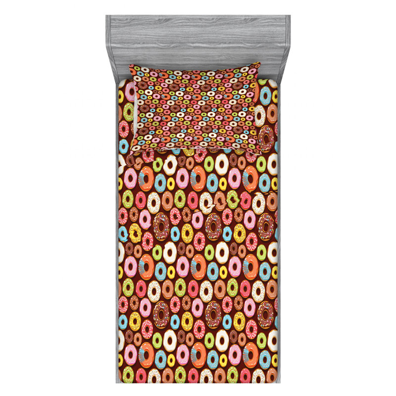 Microfiber Sheet Set, Twin XL Sheet Set with Fitted Sheet