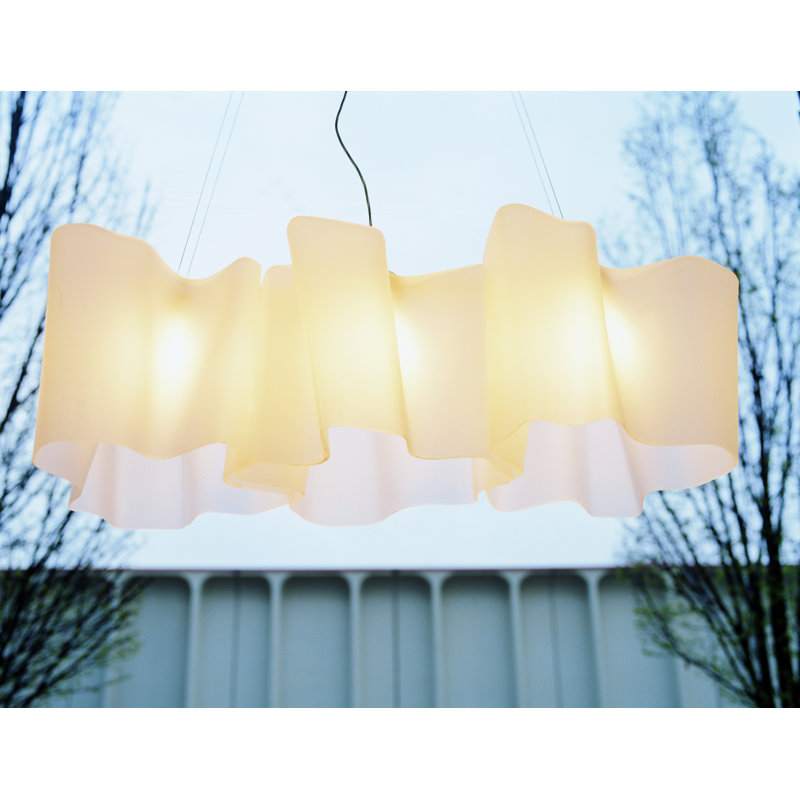 Logico Mini Triple Linear Suspension, Extended, Milky White