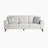 Mariah 87" Flared Arms Chenille Sofa-1404555325