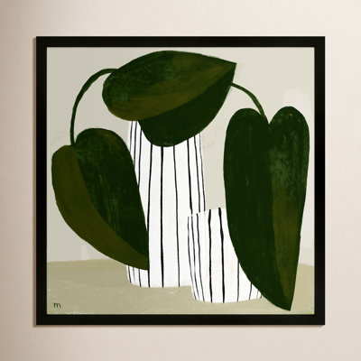 Juba "Striped Vases" Painting