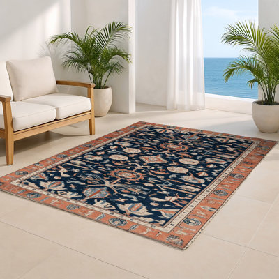Tapis turc intérieur et extérieur brun