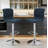 Tufted Fabric Bar Stools Set of 2, Adjustable Swivel Counter Height Barstools with Back, Upholstered Armless Airlift Bar Chairs for Kitchen Dining Cafe-118609826-118611200-118611201