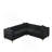81.5-Inch L-Shaped Sectional Sofa Couch-355767711