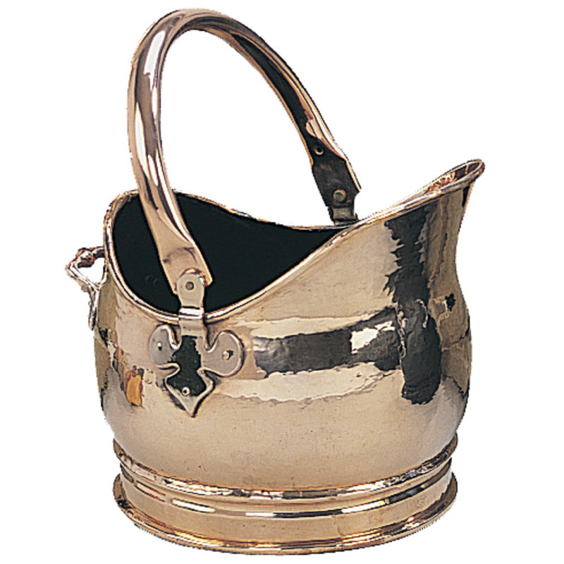 Steel Log Carrier, Pewter, 25cm H x 27cm W x 27cm D