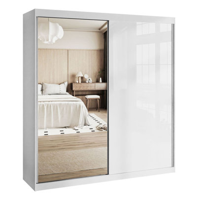 Arrollo 1 Door Manufactured Wood Wardrobe