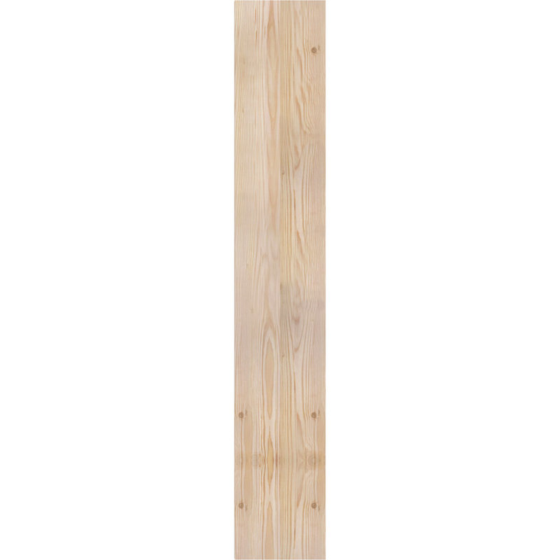 Artisan traditionnel en bois rustique, P 34 po x H 46 po, Sapin Douglas de 7 1/2 po (lisse)