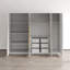 Armoire Brazeal 78,9 po avec finition ultrabrillante