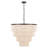 26" 5-Light Tiered Rope Drum Chandelier-1511974901