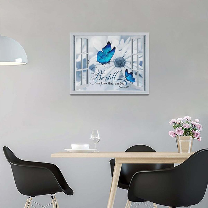 Wrapped Canvas Print, Navy