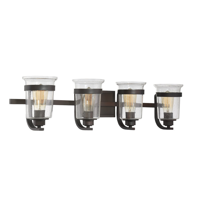 Pisek 4 - Light Dimmable Vanity Light, English Bronze