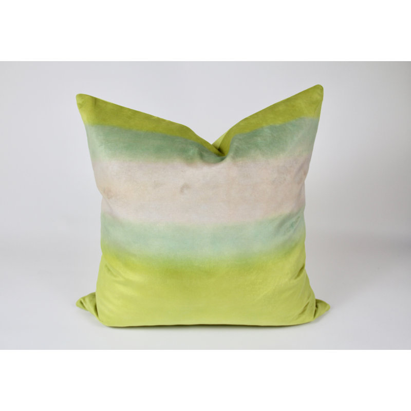 Coussin en velours Sunset