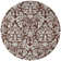 Hollander Hand-Hooked Wool Brown Area Rug