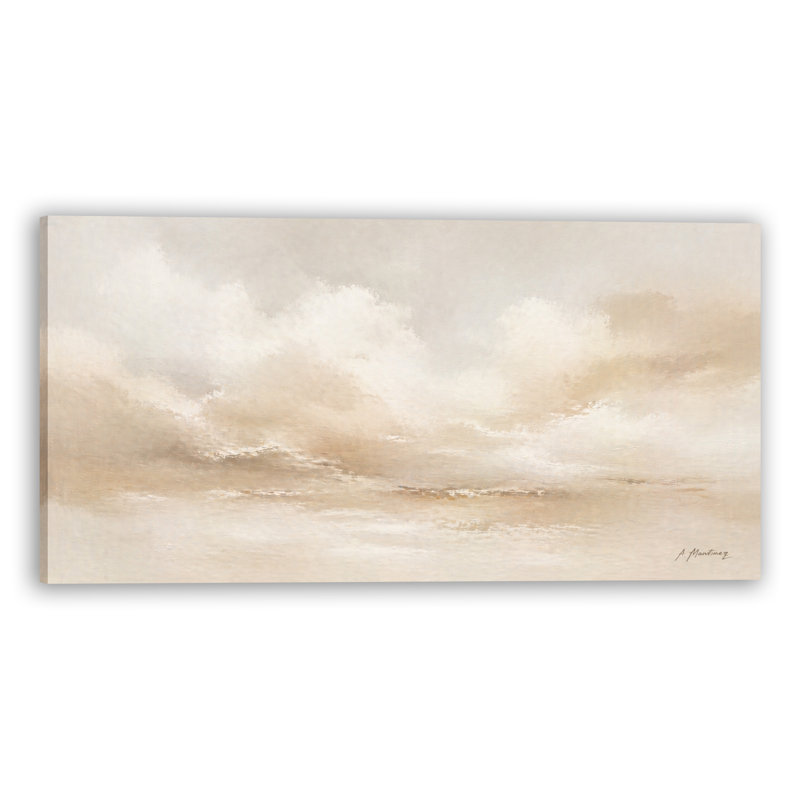 Art mural sur toile Cloudscape, H 24 po x l 48 po x P 1,5 po