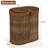 Plastic and Canvas Laundry Hamper-2087570421