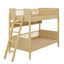 Lit superposé simple en bois équipé de 3 compartiments de rangement-793254142