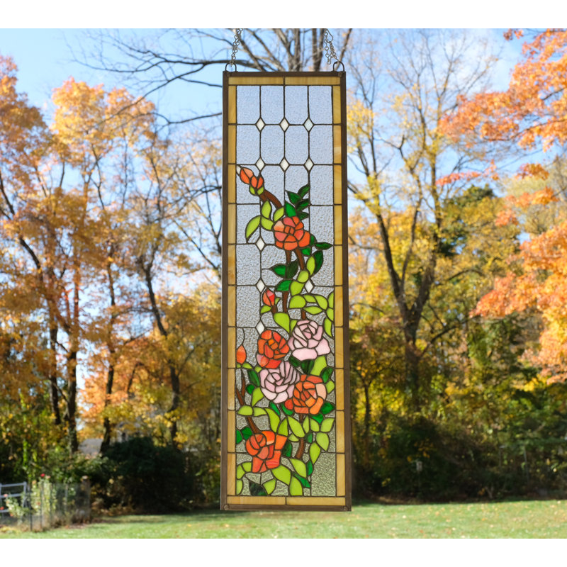 Plants & Flowers Window Panel