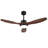 Hot Sales 52 Inch Modern Black Ceiling Fan With Light 3 ABS  Blades Remote Control Reversible DC Motor With Dimmable LED-433859995-433859997
