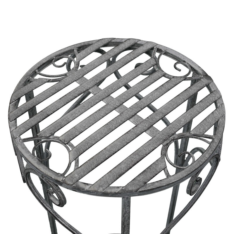 Parise Metal Plant Stand, Black