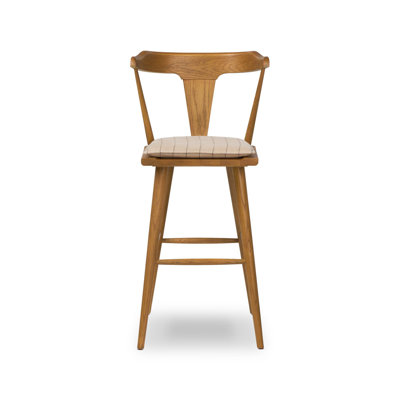 Garth Solid Wood Bar Stool