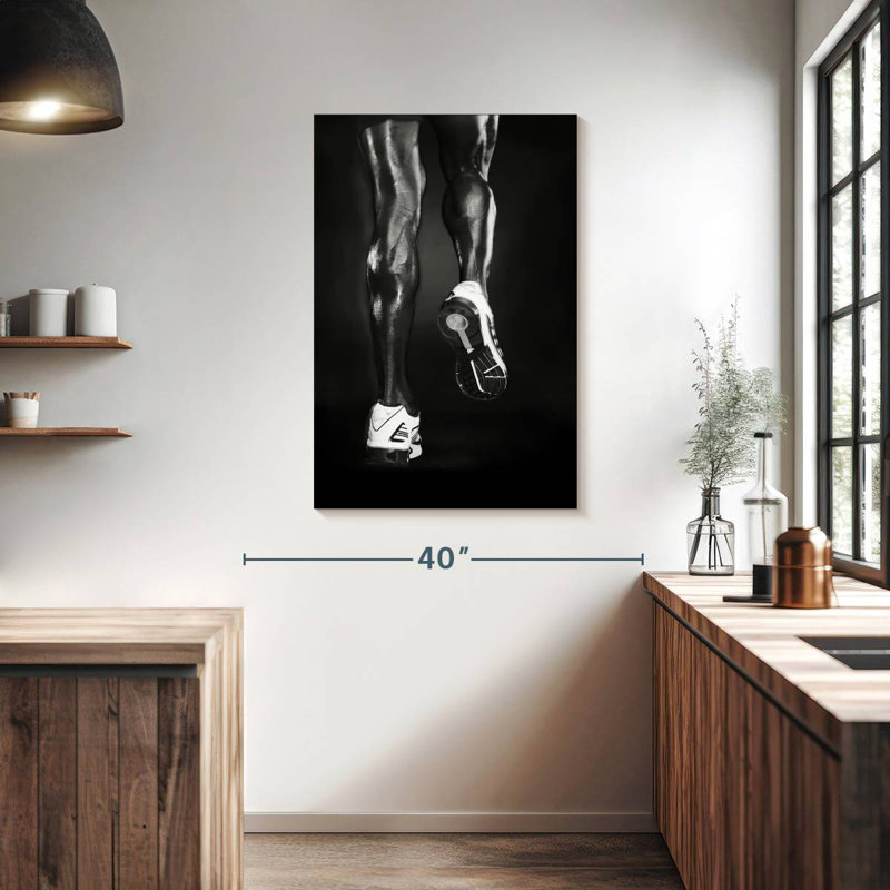 Sireci Monochrome Legs, 39" H x 26" W