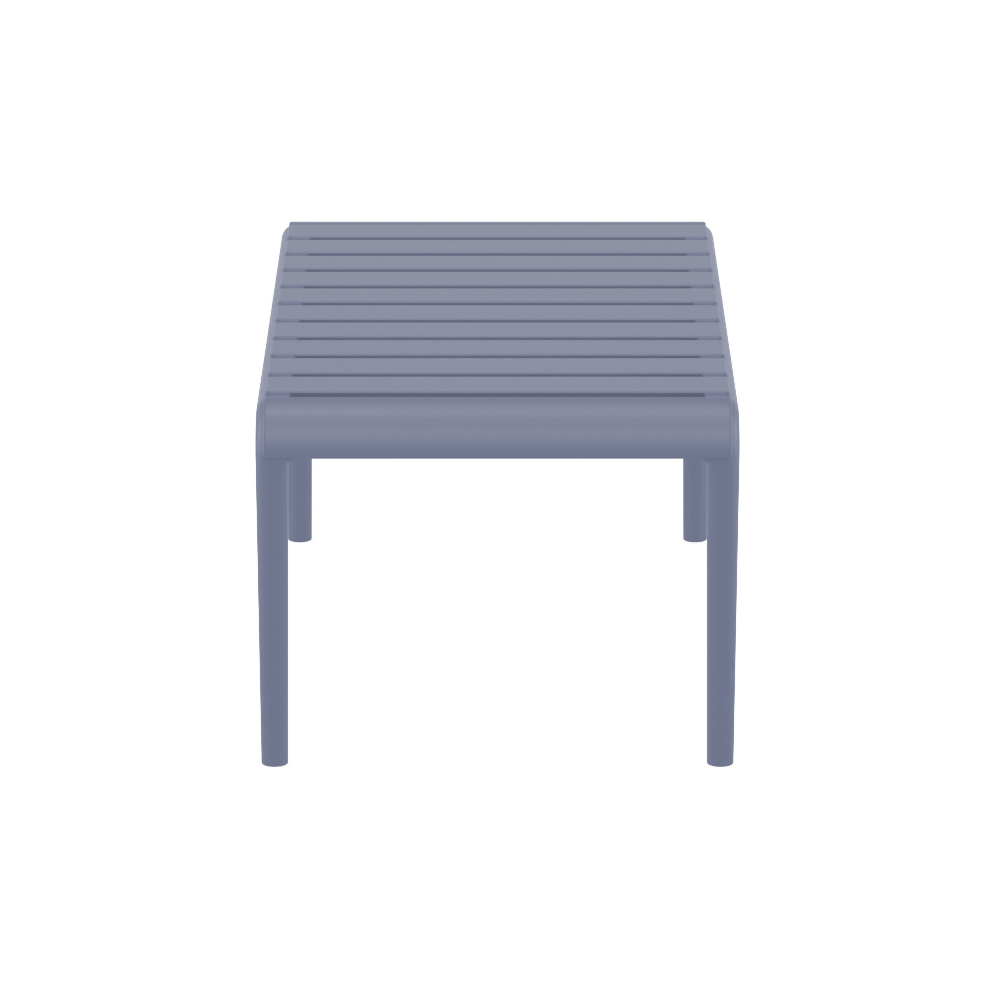 Paris 35'' Outdoor Coffee Table, Dark Gray