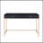 Black High Gloss Writing Desk