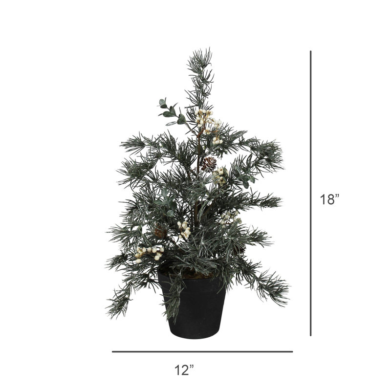 Tree - Pine & Cypress 18”, 18" H x 12" W x 12" D