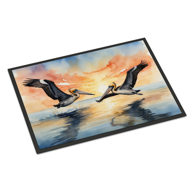 Paillasson Pelicans, L 24 po x L 36 po